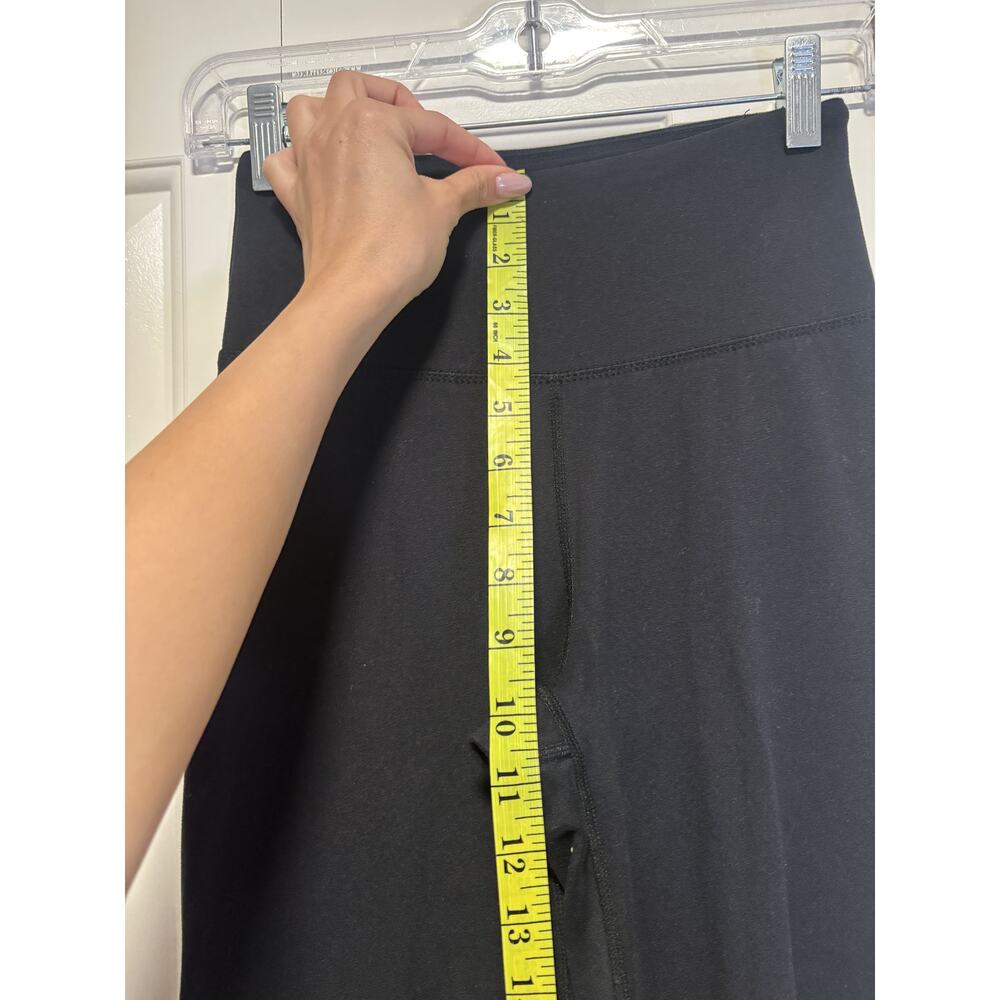 Balance Collection Black High Waist Flared Leggings S - Picture 4 of 8